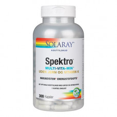 Solaray Spektro Multi-Vita-Min uden Jern 300 Kapsler
